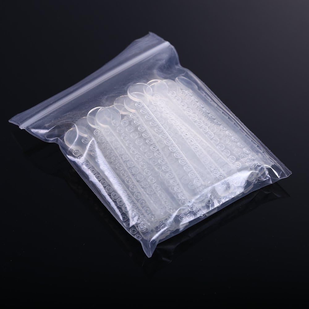 Angzhili Transparent Dental Orthodontic Ligature Ties for Braces Rubber Bands Braces O Rings for Bracket 1040 Pcs