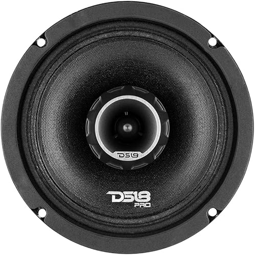 Miniatura 7 de DS18 PRO-ZT6 - Altavoz de rango medio resistente al agua de 6.5 pulgadas con tweeter de bala integrado y parrilla de 450 vatios 4 ohmios, parrilla