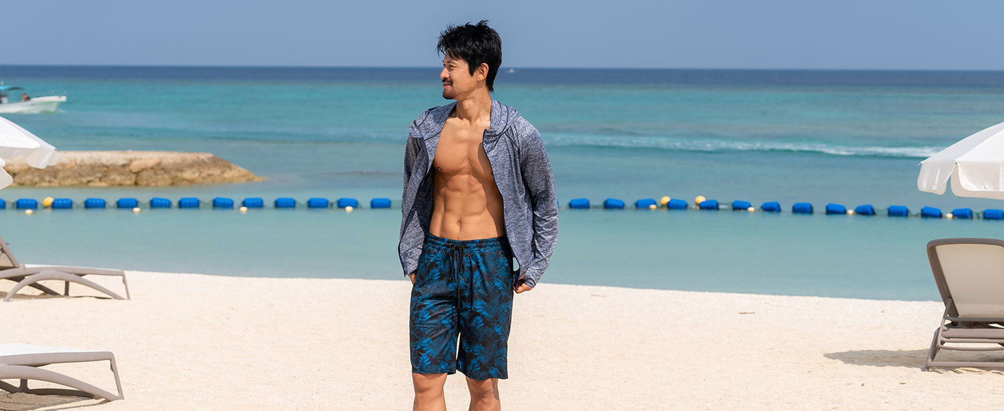 Amazon.co.jp: [リンネ] サーフパンツ 水着 メンズ ハーフパンツ 海