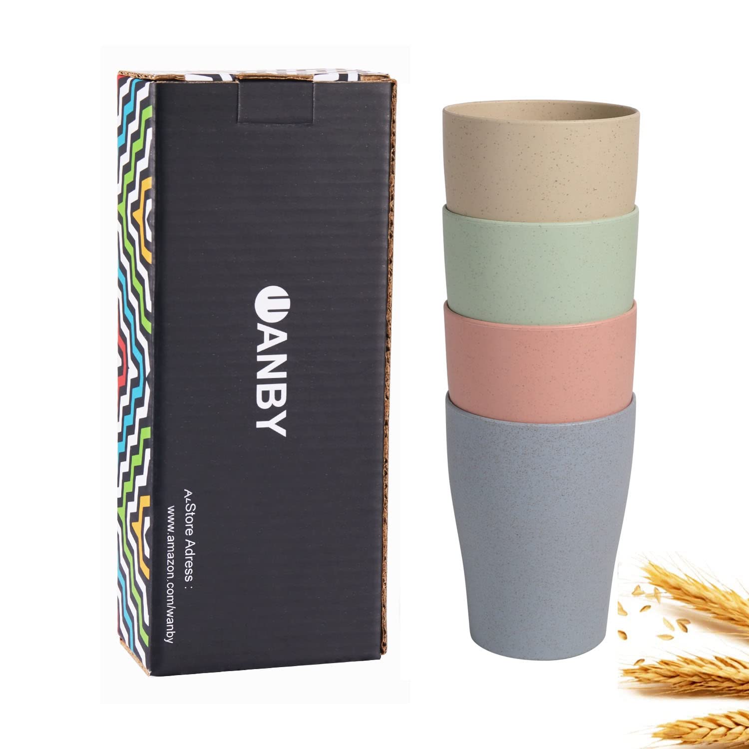 Drinique Vasos Altos Irrompibles (caja De 24) De 14 Onzas, Reutilizables, Inastillables, Vasos De Plástico Tritan Para Beber, Color Verde Azulado | Compra Online En Yaxa