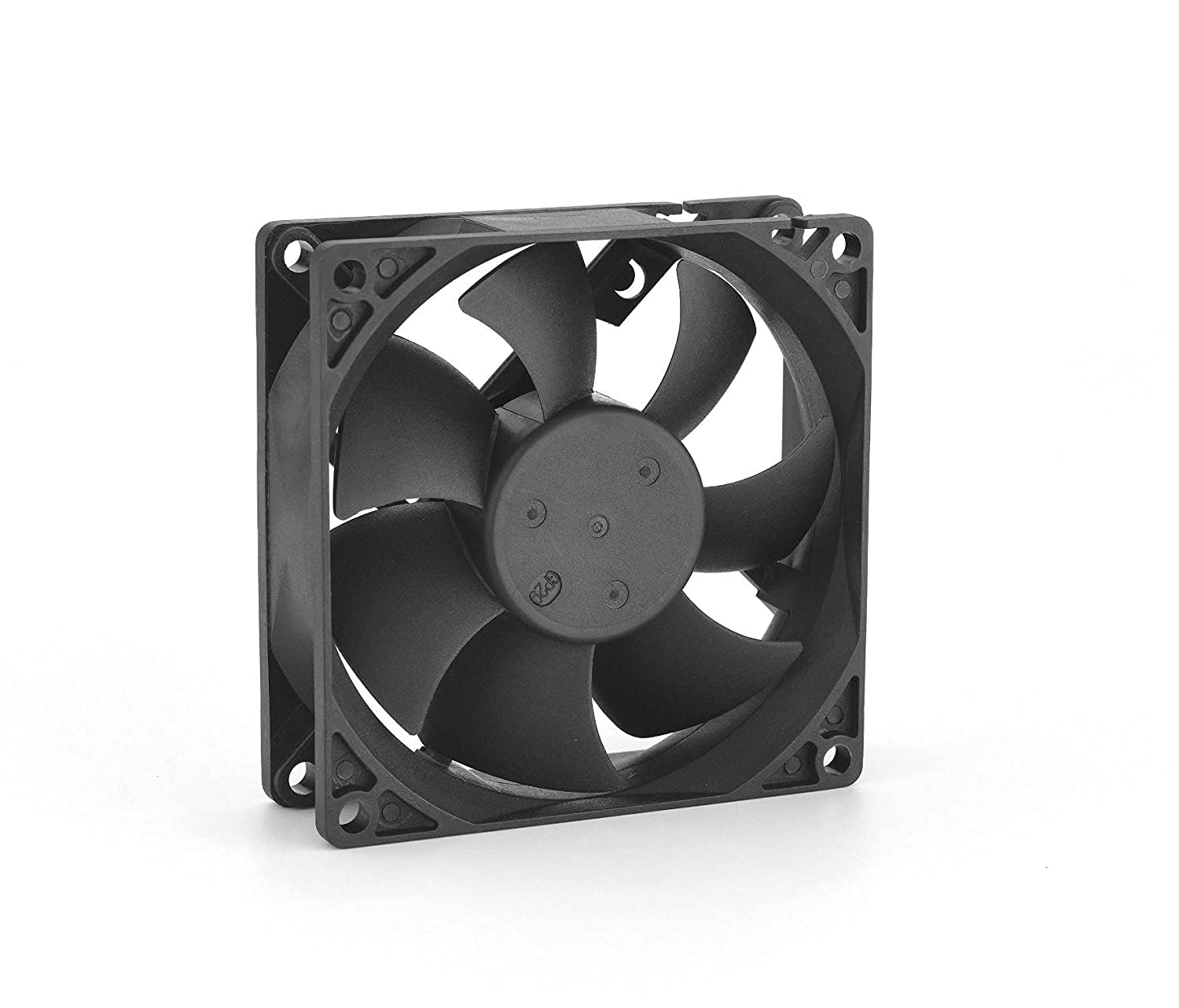 Techwiz DC COOLING/Exhaust FAN for CPU/INDOOR/OUTDOOR/INCUBATOR/AQUARIUM - 80X80X25MM (dc 12 VOLT) Pack of (1)
