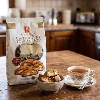 Belli - Almond Cantuccini Biscotti (1Kg) | Italian Gourmet Biscuits