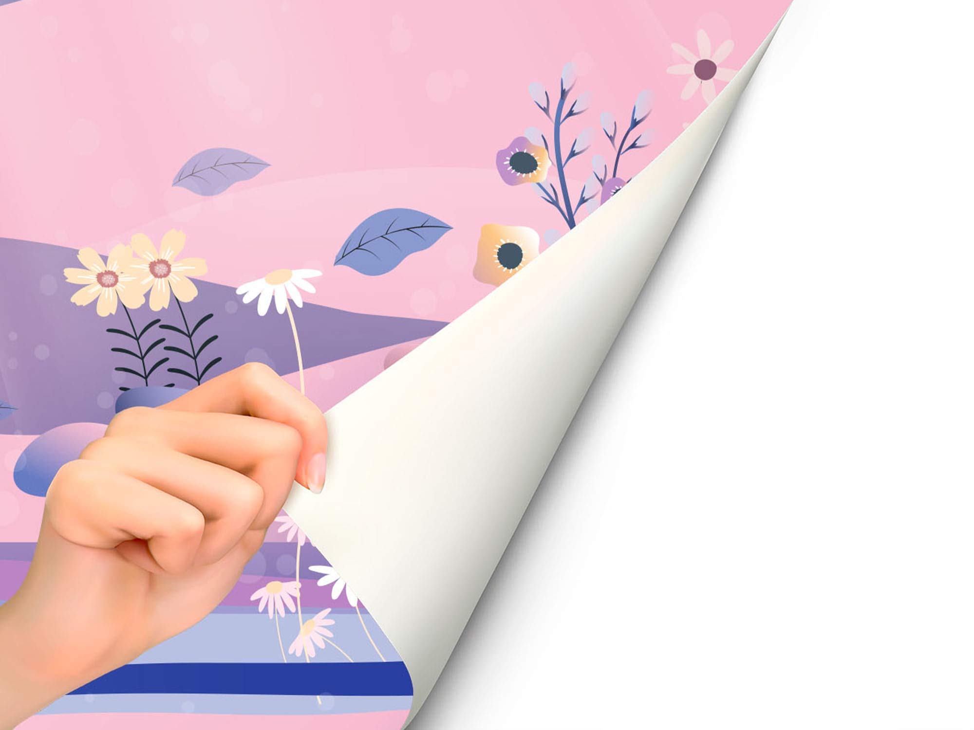 Oedim Fotomural Infantil Vinilo Para Pared Unicornio | Mural | Fotomural Vinilo Decorativo |350 x 250 cm | Decoración comedores, salones, habitaciones