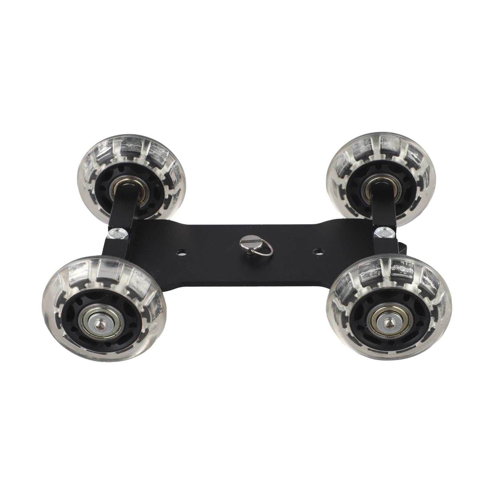 Slider ligero para cámara Dolly con riel de mesa, estructura metálica, capacidad de carga de 10 kg, ruedas giratorias de 360° para equipo de fotografía y filmación