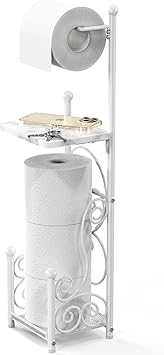 Handmade Wooden Toilet Roll Stand