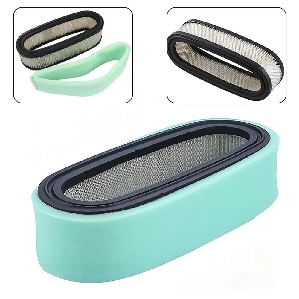 Filtro de Aire Apto for 272490S 394019 394019S 4136 5052H Accesorios cortacésped Piezas de Repuesto Cilindro Doble