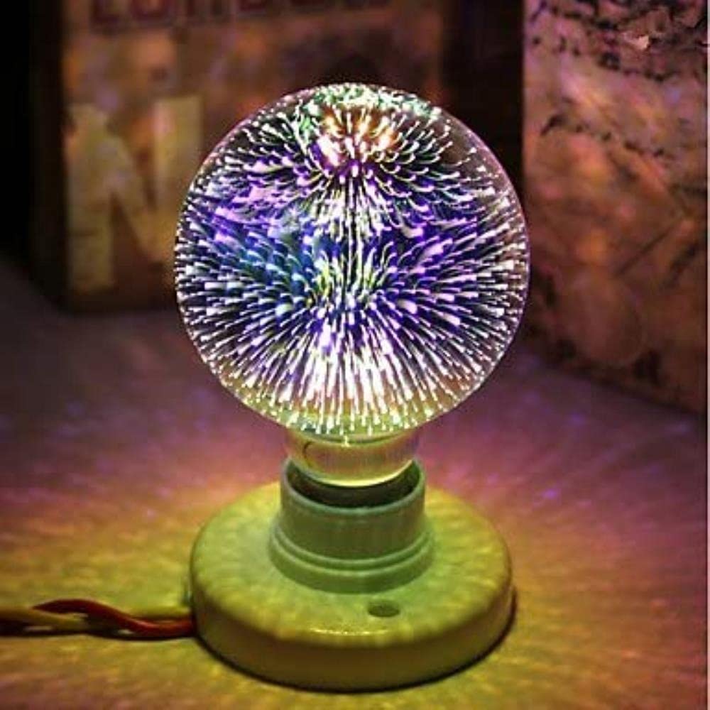 Ampoule LED couleur E27 avec éclairage créatif durable pour bar et discothèque