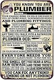Photo Gallery aowotu plumbing you know you are a plumber poster vintage retrò decorazione da parete casa giardino ufficio bar club moda decorazione da parete uomo grotta cartello in latta 30 x 20 cm Photo Gallery aowotu plumbing you know you are a plumber poster vintage retrò decorazione da parete casa giardino ufficio bar club moda decorazione da parete uomo grotta cartello in latta 30 x 20 cm