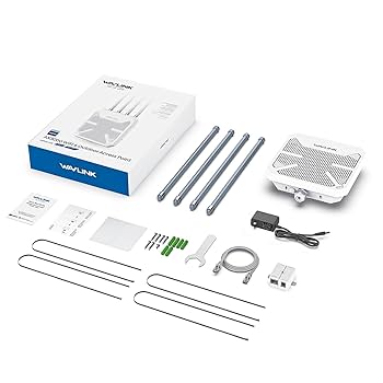 Amazon.com: WAVLINK AX3000 WiFi 6 無線戶外無線接入點,長距離