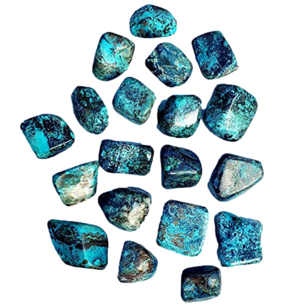 Sublime GiftsShattuckite Tumbled & Hand Polished Natural Healing Crystal Gemstone Specimen Stone - 2pc, 2, gemstone, shattuckite