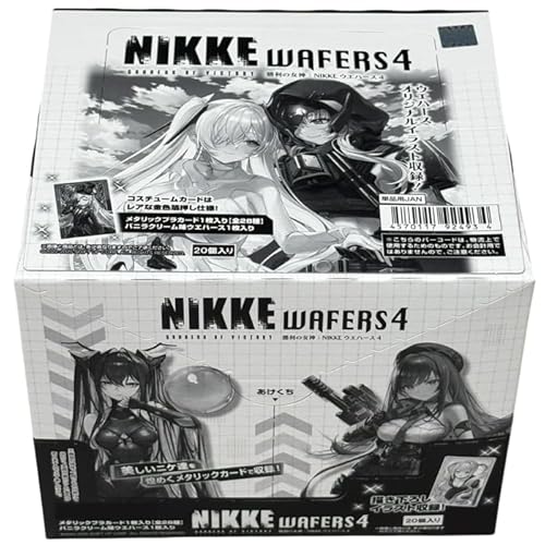 勝利の女神：NIKKE ウエハース4 BOX 20個入 食玩・ウエハース 焼菓子【未開封BOX】のサムネイル