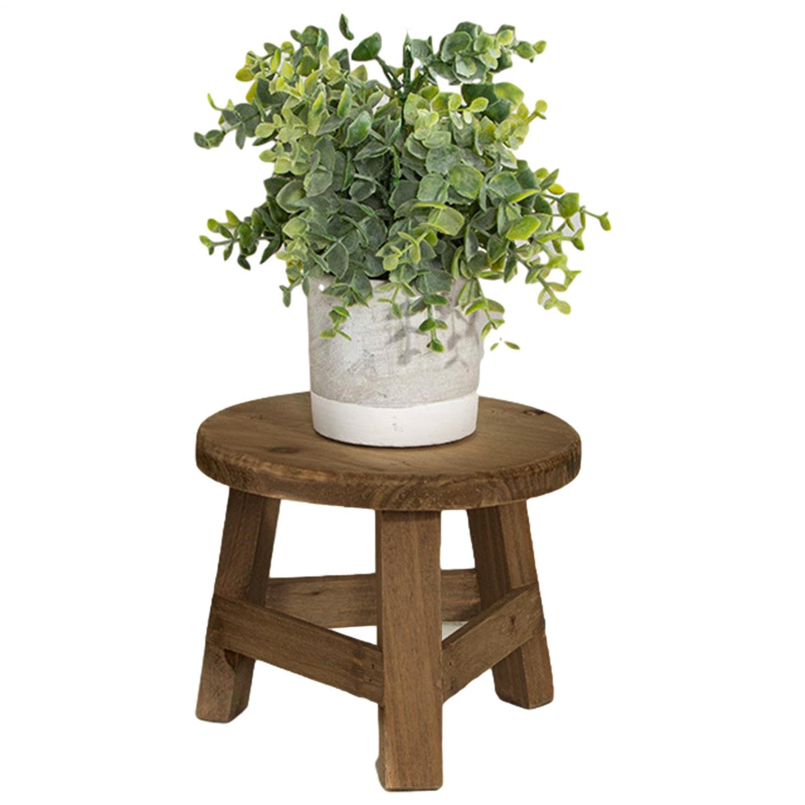 Genérico Soporte Para Taburete Para Plantas - Mesa De Exhibición Para De Interior Fuerte Y Duradero | Taburete De Soporte Para Sala De Estar, Cocina, Balcón, Sala De Estudio, Entra