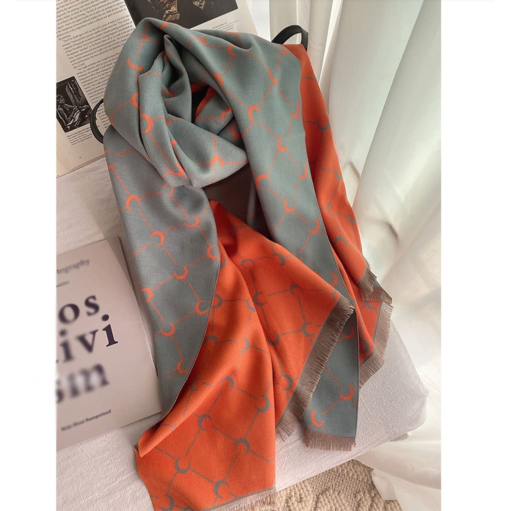 Sciarpe Stelle imitazione Cashmere Sciarpa Uomini Donne Sciarpe Autunno e calda Coperta invernale Scialle e impacchi sciarpe femminili Sciarpe da donna