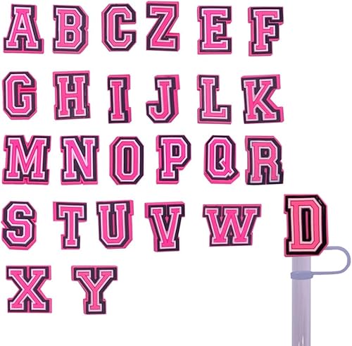 Miniatura 5 de Letra para Stanley Simple Modern - Placa de identificación con nombre de taza y mango de tapa de popote de 0.394 in, Aluminio, Acero inoxidable