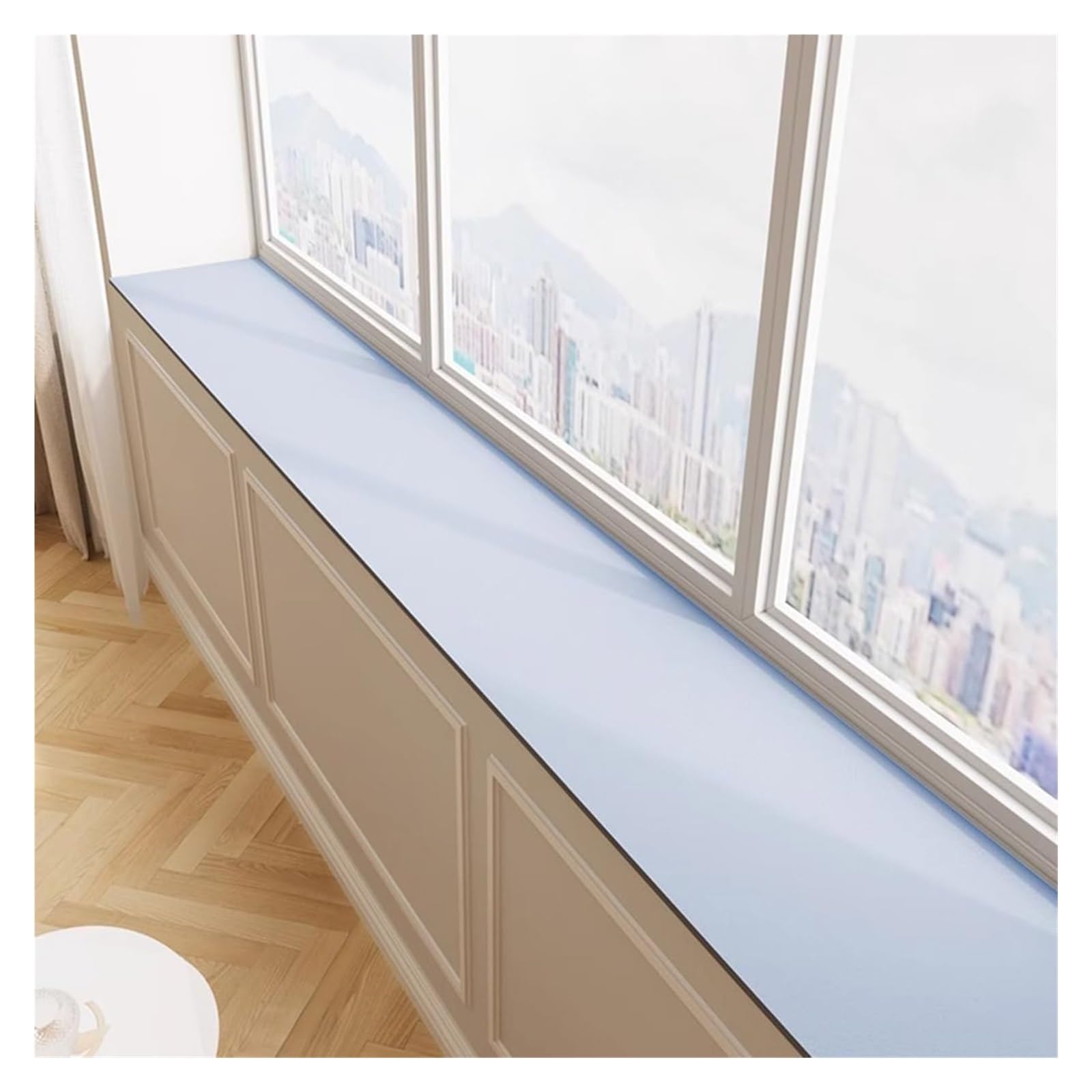uyeoco Bay Window Mat Water Absorbing Window Seat Pad,Window Sill Cushion Washable Balcony Protection Cushion for Hallway Bedroom Home(C2,20x150cm)
