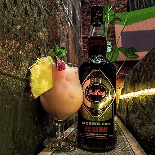 Arkay Non-Alcoholic Rum | Make Great Zero Proof Cocktails | Rum Alternative | 0 Calories 0 Sugar | #TOP3