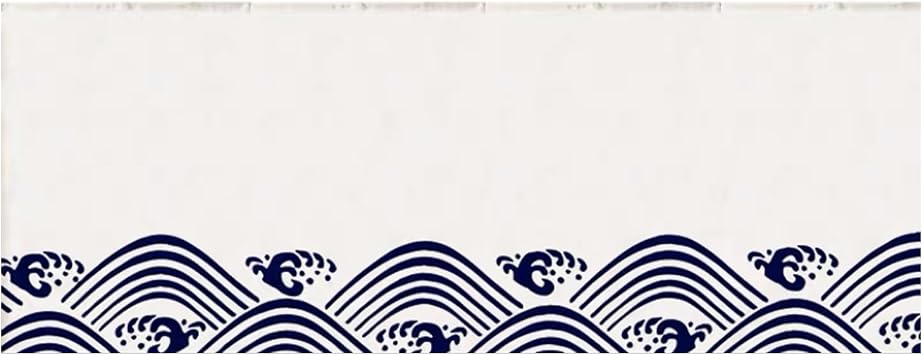 Japanese Style Door Curtain Half Doorway Hanging Door Noren Fabric Horizontal Curtain Decoration for Sushi Bar Izakaya Kitchen Home Tatami
