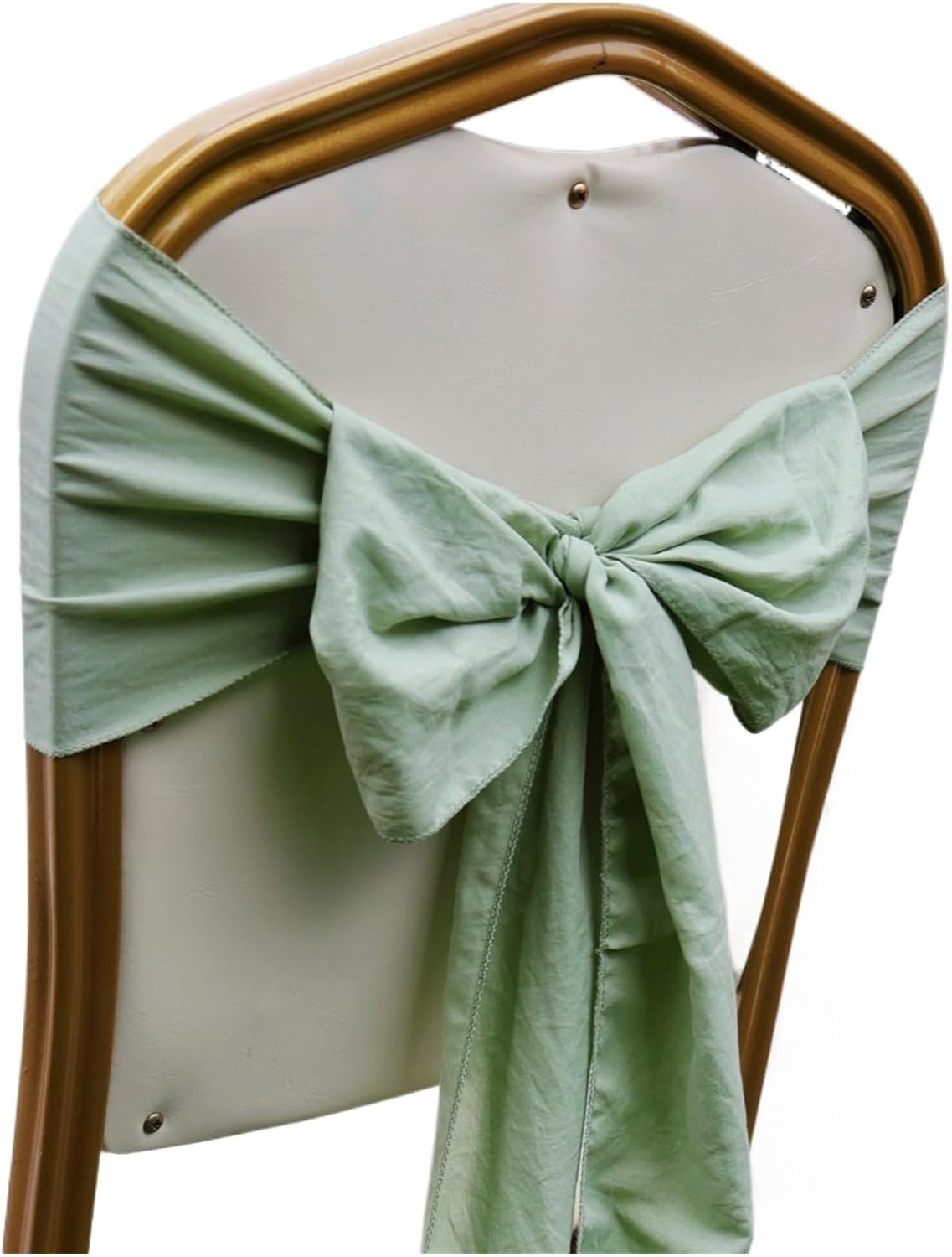 Wedding Decorations Chair Sashes Bows, Wedding Chair Sashes Multicolor 18x250cm 10-50 pcs(Sage Green,10 pcs)