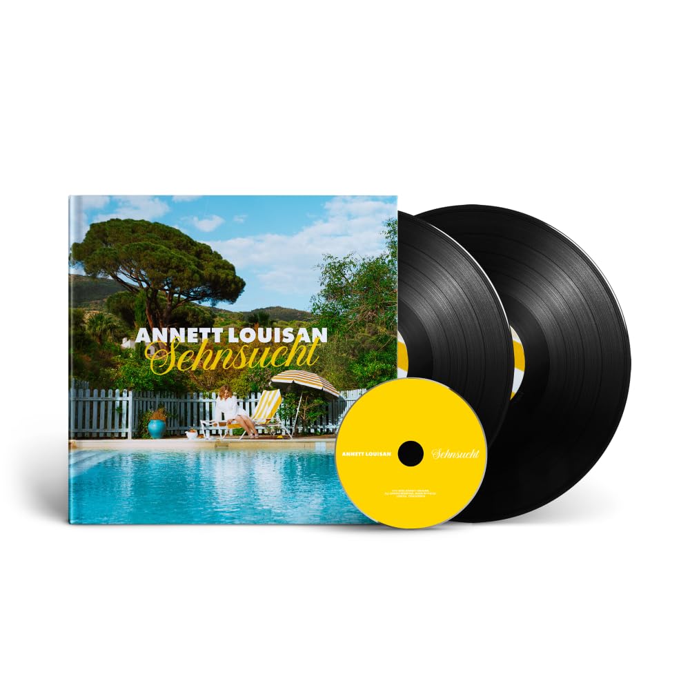 Sehnsucht (Handsigniertes Mediabuch inkl. 40-seitigem Buch, schwarzes Doppel-Vinyl auf 180gr. und einer CD) [Vinyl und CD jeweils mit 7 Bonustiteln]