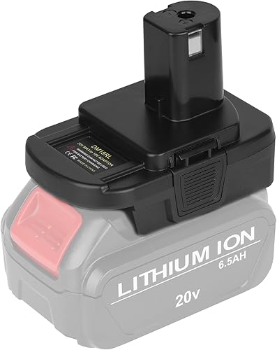 KUNLUN Adaptador de batería DM18RL para herramientas Ryobi de 18 V, convertidor para batería Dewalt de 20 V y batería Milwaukee M18 a batería Ryobi disponible en Yaxa Colombia