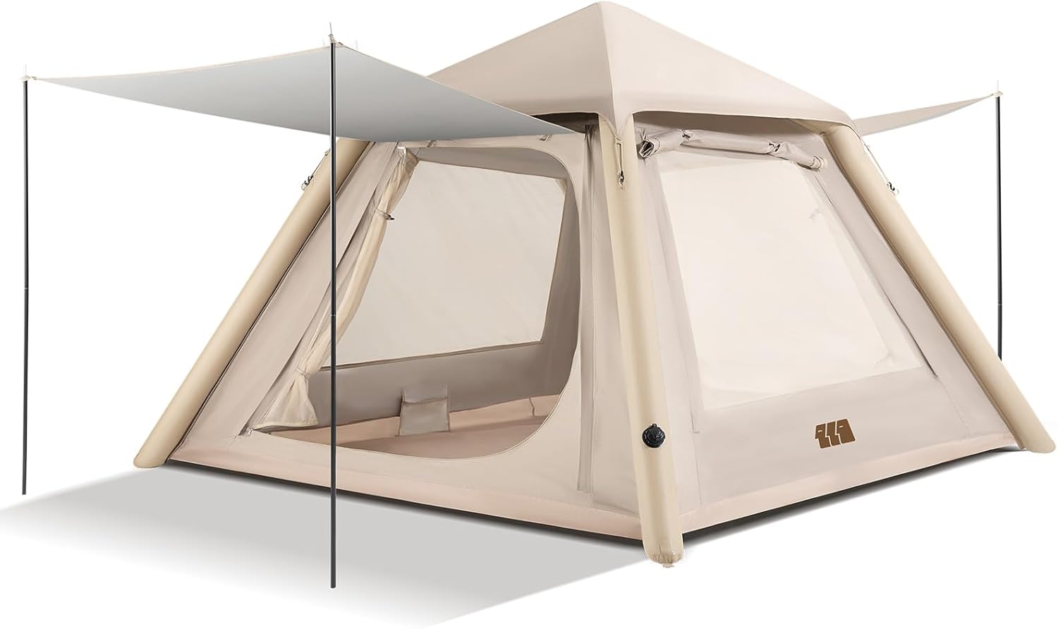 KingCamp ハウステント キャンプ ファミリーテント 3?5人用 3