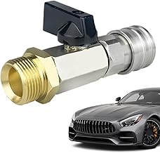 Schnellspanner-Schlauchverbinder | robuster M22 14 mm Autozubehör – Hochdruckreiniger-Schlauchaufsatz – für Autowaschanlage, Haus, Deck, Wasserhahn, Wasserveranda, Rasen, Hinterhof, Pool, Hof