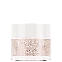 Vista 6 de Kiara Sky Diamond FX Acrylic - Polvo acrílico reflectante con purpurina para uñas, toque dorado