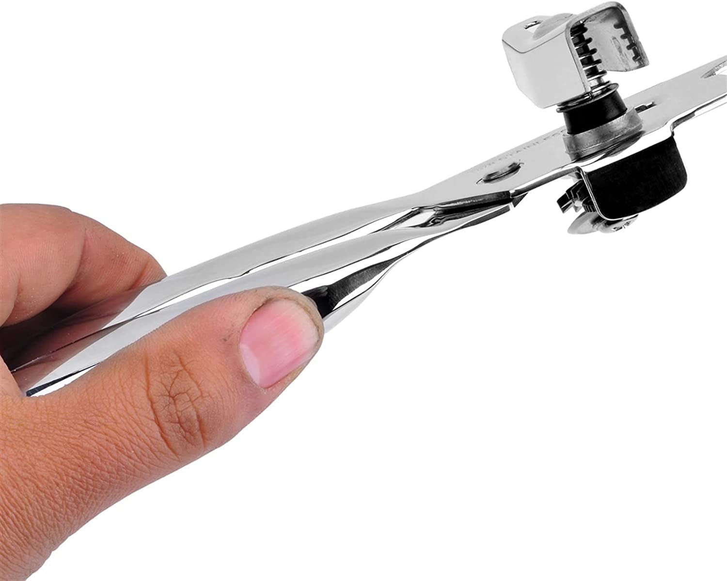 Apriscatole, apriscatole manuale 3 in 1 bordo liscio, apribottiglie impugnature ergonomiche antiscivolo, apriscatole leggero in acciaio inossidabile con lama affilata resistente per l'artrite degli