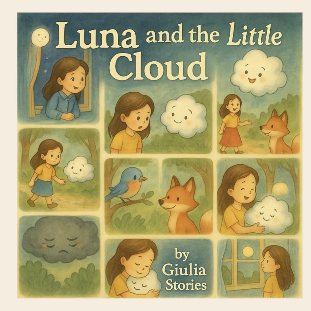 Luna and the Little Cloud: A gentle bedtime story about courage and friendship