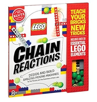 Paperback Klutz Lego Chain Reactions Science & Building Kit, Age 8 Book