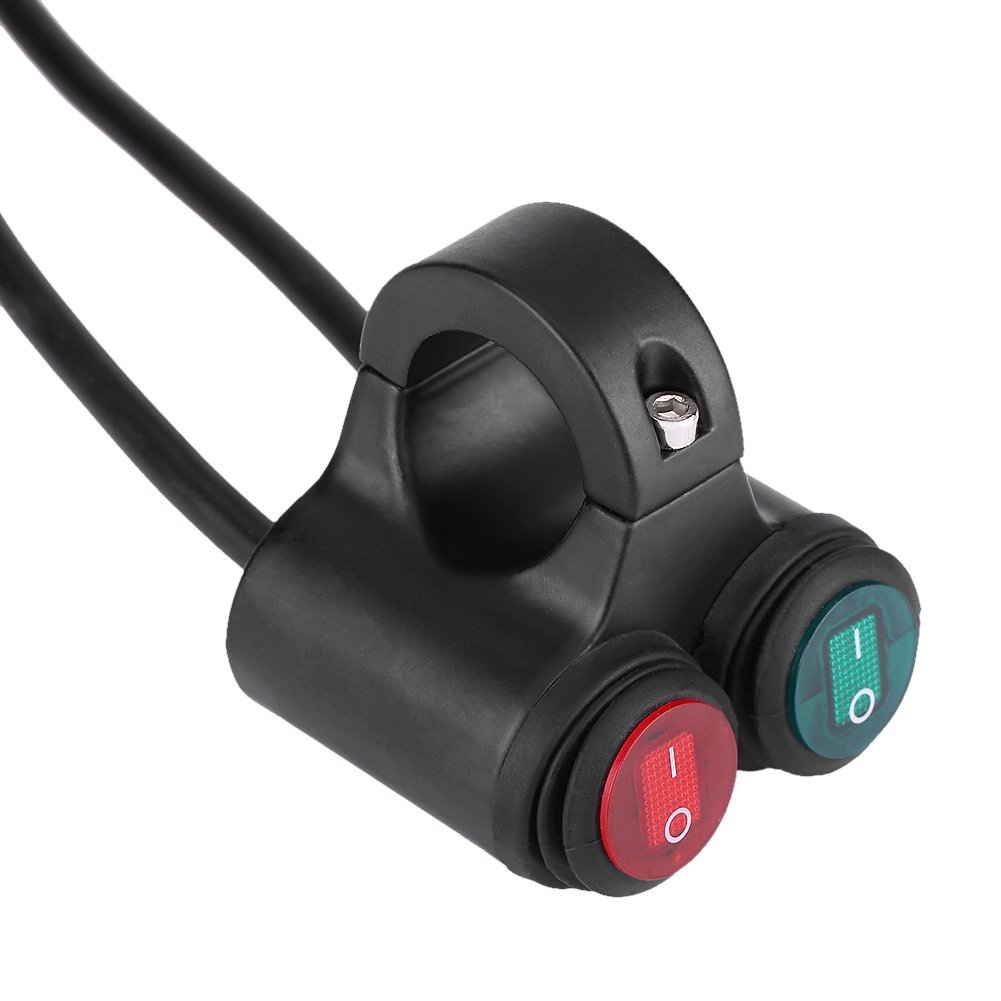 12V Motorcycle Handlebar Headlight Switch – On/Off Toggle For Street Bikes 3 thumbnail image
