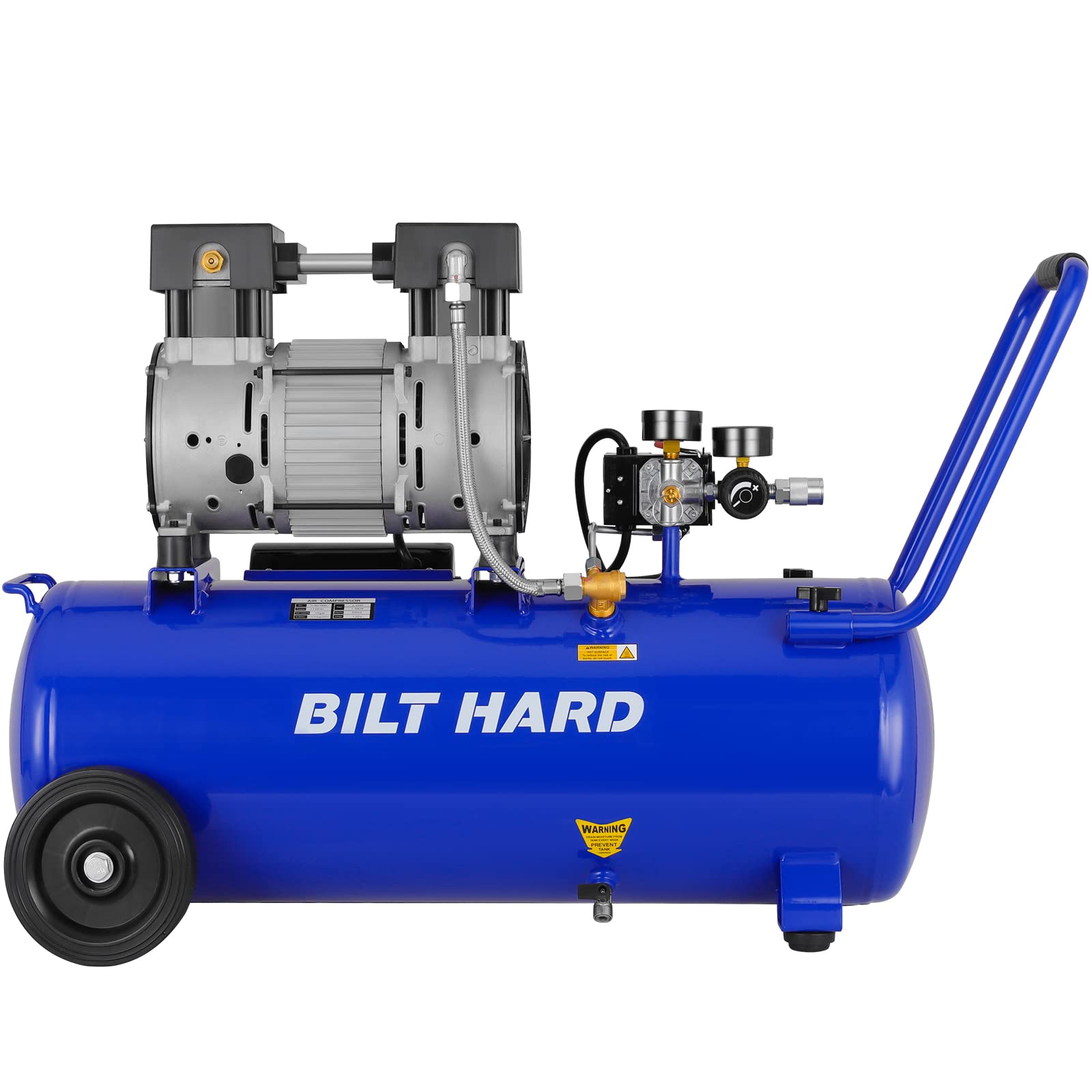 Buy BILT HARD 10 Gallon 175 PSI Ultra Quiet Air Compressor, 2 HP