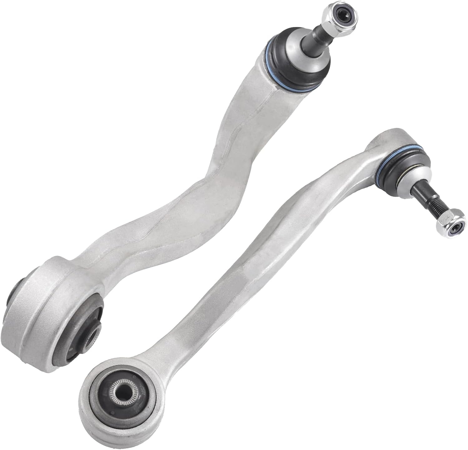 ASTARPRO - Front Lower Rearward Control Arm with Ball Joint & Bushing Compatible with BMW E60 525i 530i 545i 550i Base 2004 2005 2006 Left and Right Side 2pc set