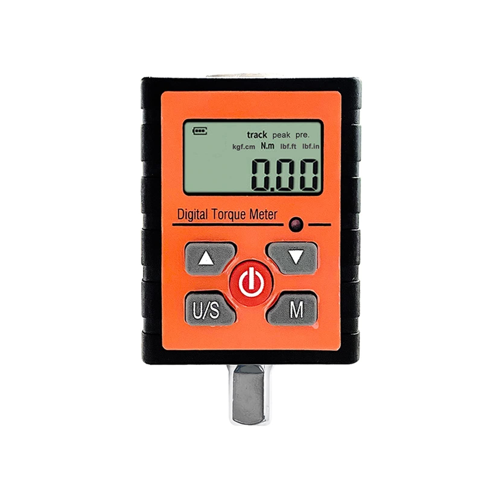 MMHHHG Torque Adapter, 1/2" 1/4" 3/8" Adjustable Digital Torque Meter Digital Torque Wrench Adapter 3-200N.m Mechanical Repair Sound Alarm(New Torque 3-30N.m)