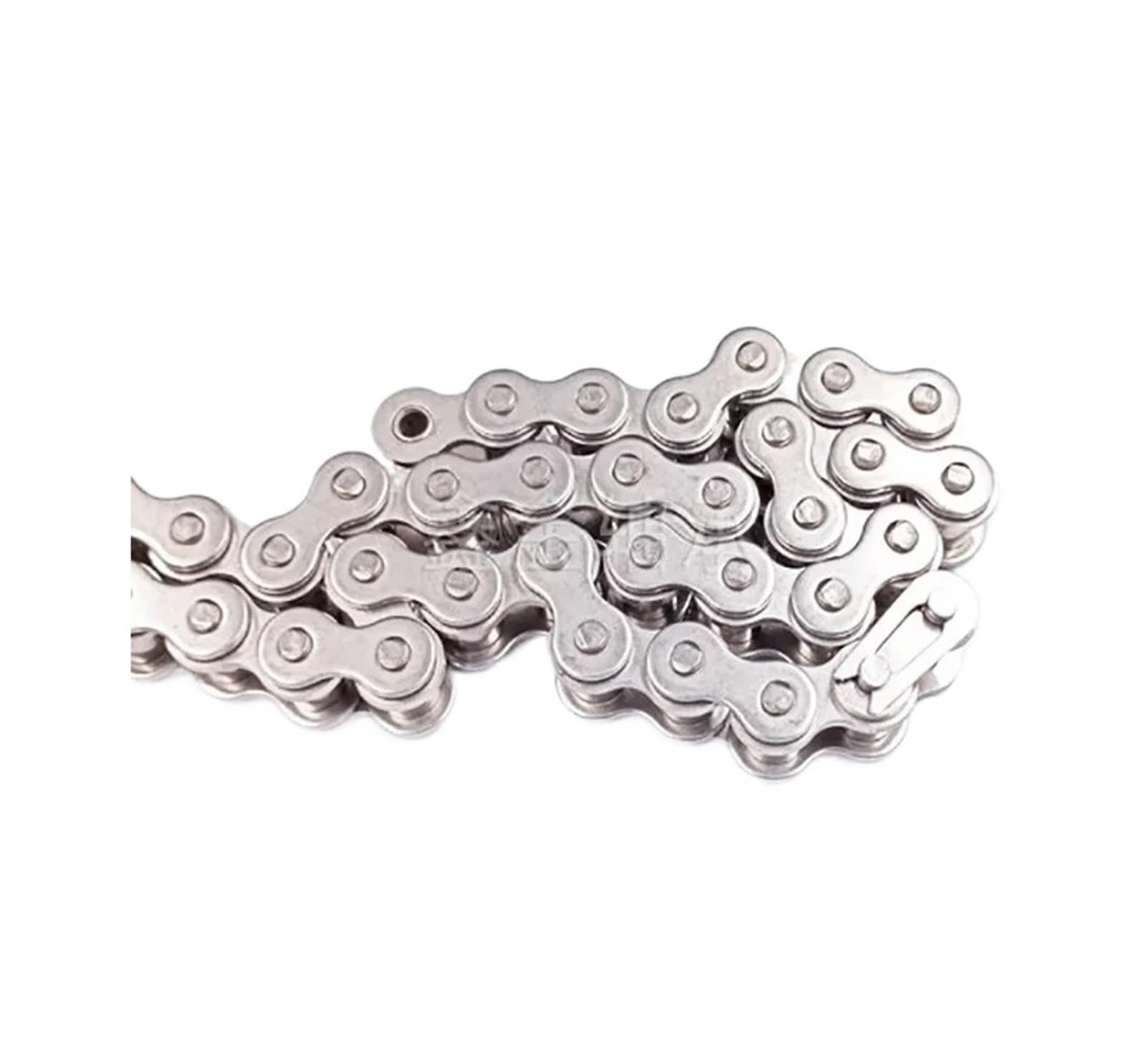 Cadena De Rodillos Doble Hilera Acero Inoxidable 304, 1.524 Metros, 06B-2, 08B-2, 10A-2, 12A-2, 16A-2, Transmisión Industrial, Ud