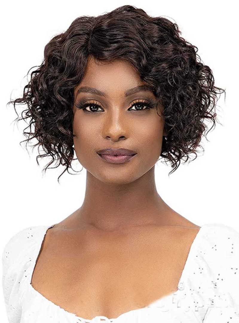 Janet Collection 100% Virgin Remy Human Hair Deep Part Wig - DELILAH (NATURAL)