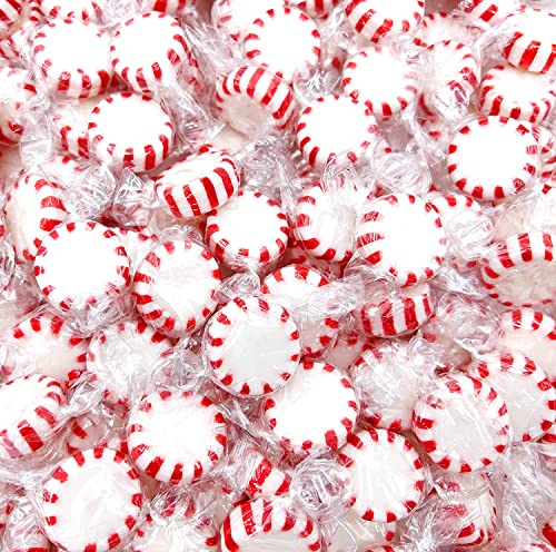 Cambie Peppermint Candy - 6 lbs of Hard Candy Individually Wrapped Mints