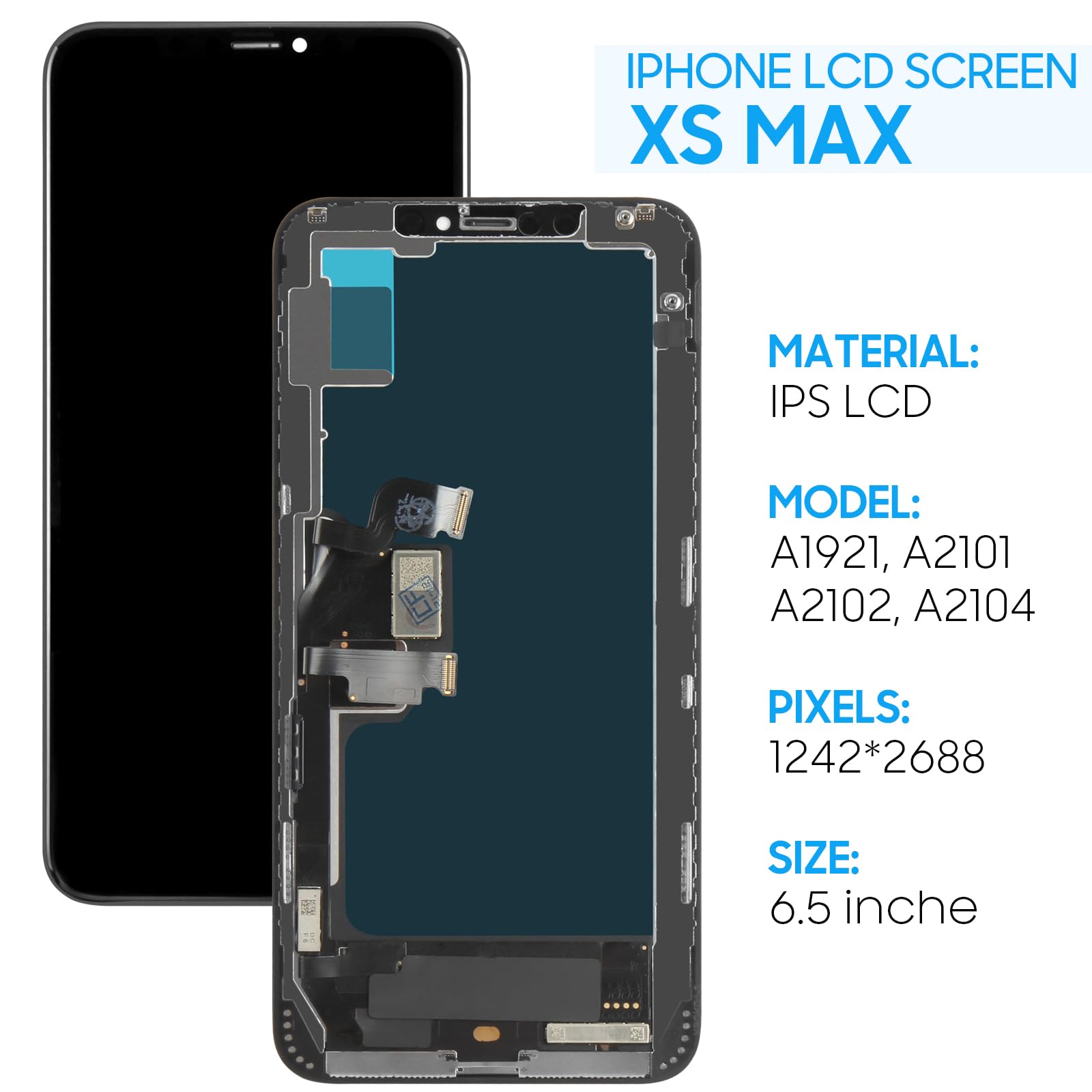 Amazon.co.jp: Incell For iPhone Xs Max 液晶パネル 画面交換修理用