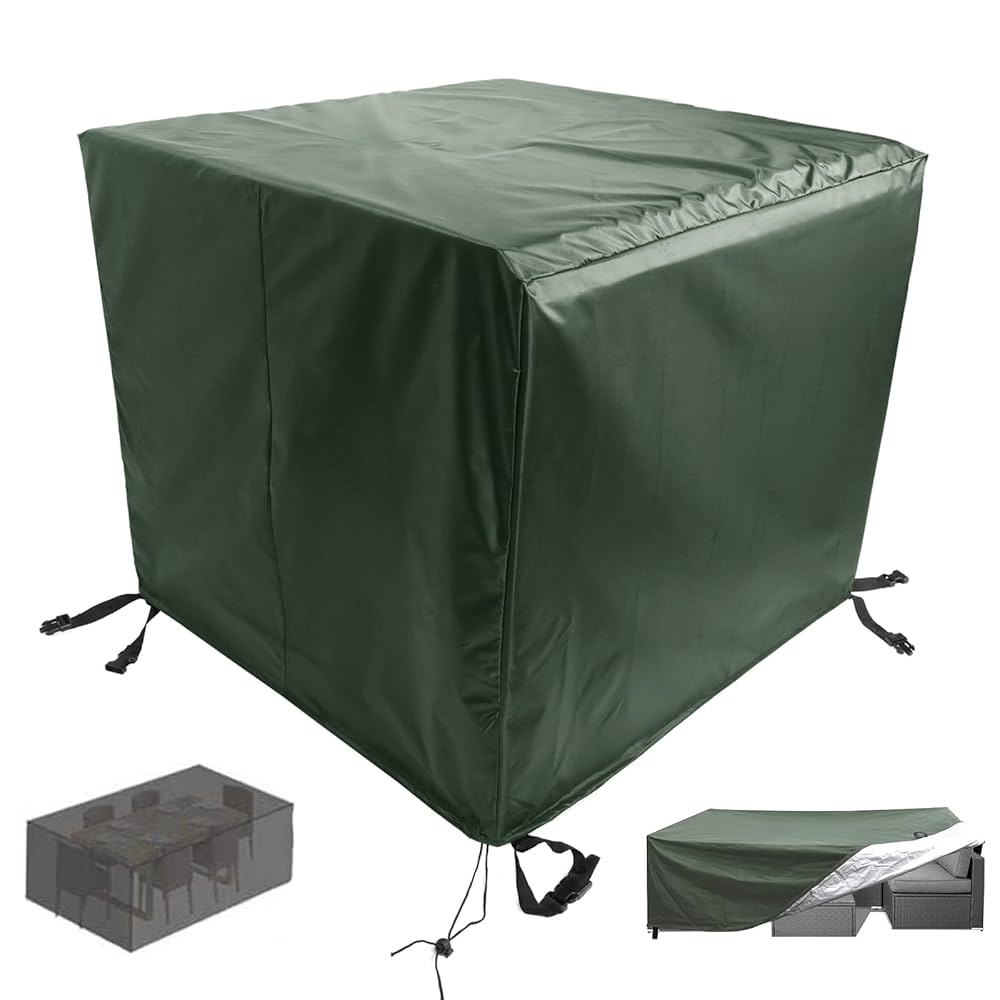 Copertura Impermeabile Per Mobili Da Giardino 170x170x90cm - Anti UV, Vento, Neve E Polvere