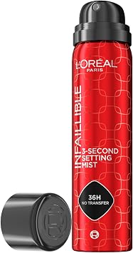 L'Oreal Paris Infaillible 3-Second Makeup Fixing Spray
