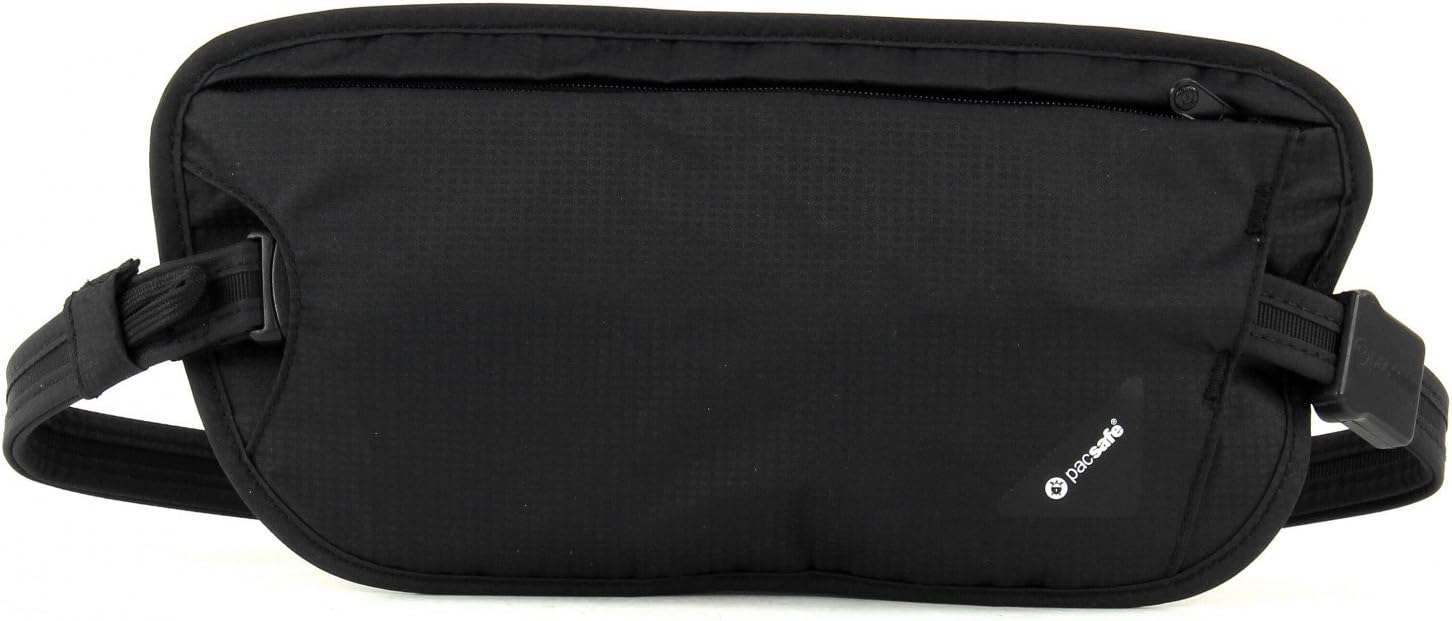 Coversafe X100 Anti-Theft RFID Blocking Waist Wallet, Black