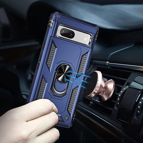 Miniatura 6 de Funda para Pixel 7a, Google Pixel 7A con protector de pantalla HD, grado militar de 16 pies a prueba de caídas, anillo protector a prueba de golpes