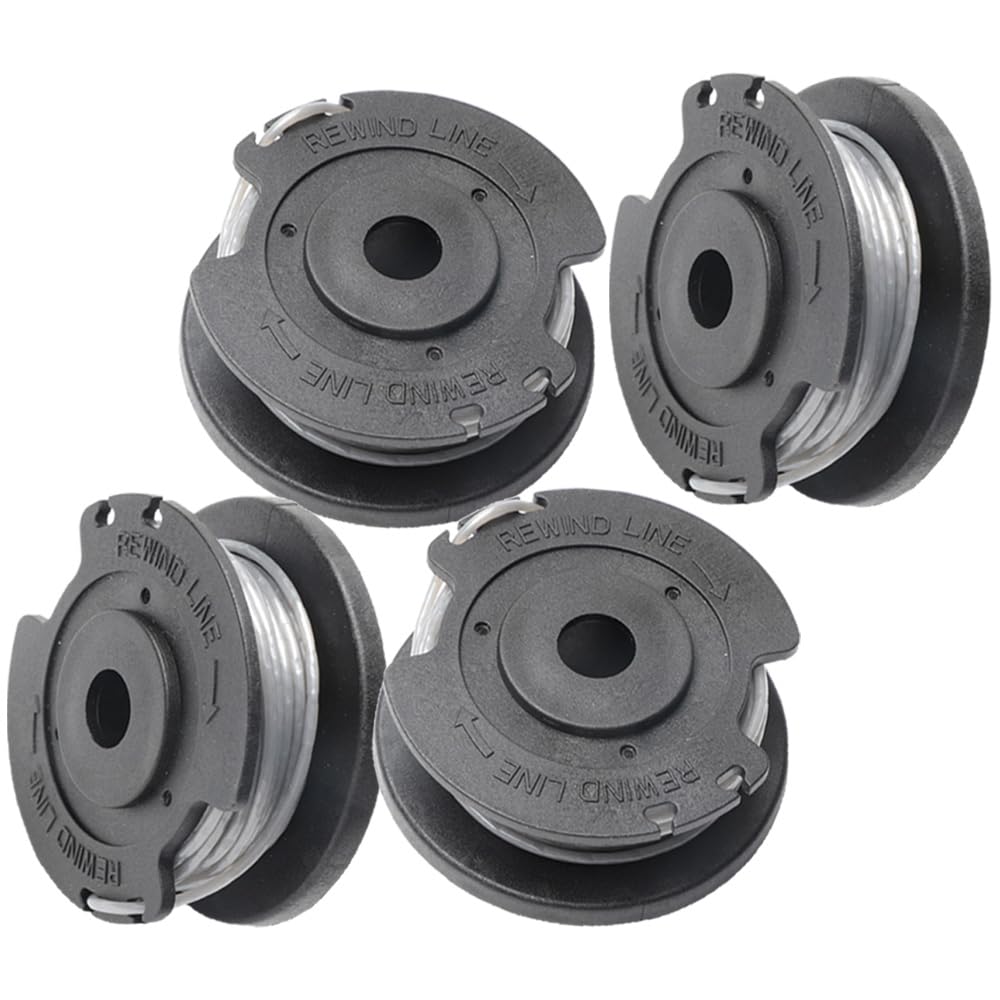 Txdzking 4 Pcs Trimmer Spool Line Compatible With Bosch Art 23/26 Sl Easygrasscut 18-26/18-230/18-260, Autofeed Nylon Spool Wire Replacement For F016800569 F016800385