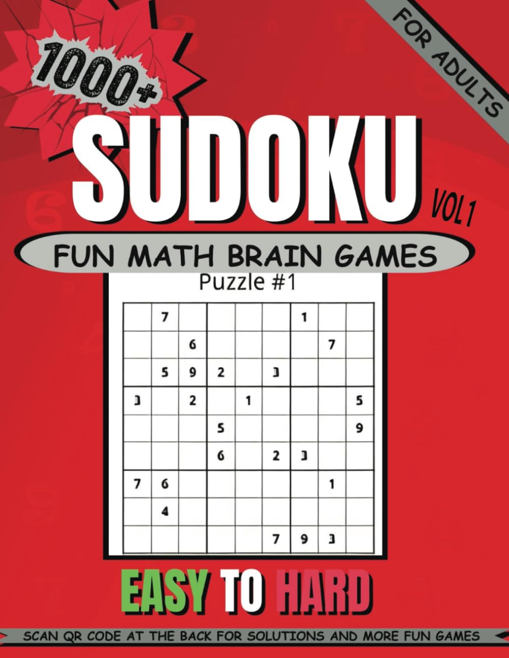 SUDOKU VOL 1 PUZZLE BOOK