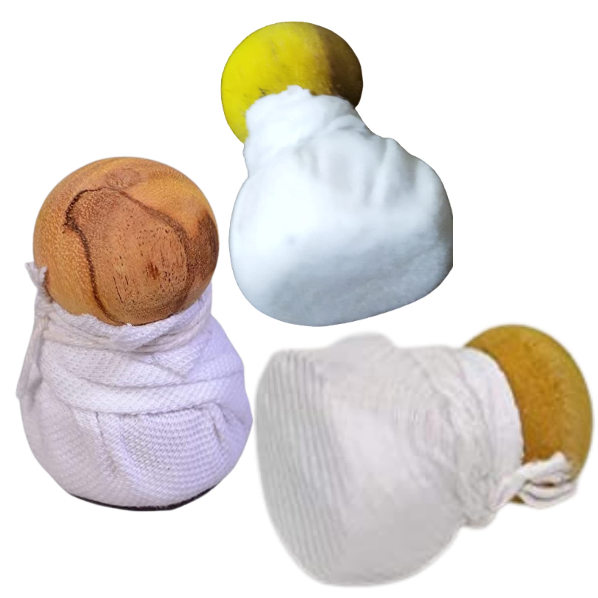 PGD Traditional Wooden Oil Spreader for dosa Tawa pan (Wood with White Cloth) | Wooden Oil Dispenser Brush (Pack of 3) | Oil Spreader Brush (B0BSQYLL8P) Amazon Price History, Amazon Price Tracker