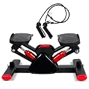 Portable 2-in-1 Mini Stepper Machine with Adjustable Resistance Bands, Monitor,Legs, Thighs, Waist,Tone Your Buttocks, Cardio Exercise and 2 Bungee Cords for Home (S5) gallery image