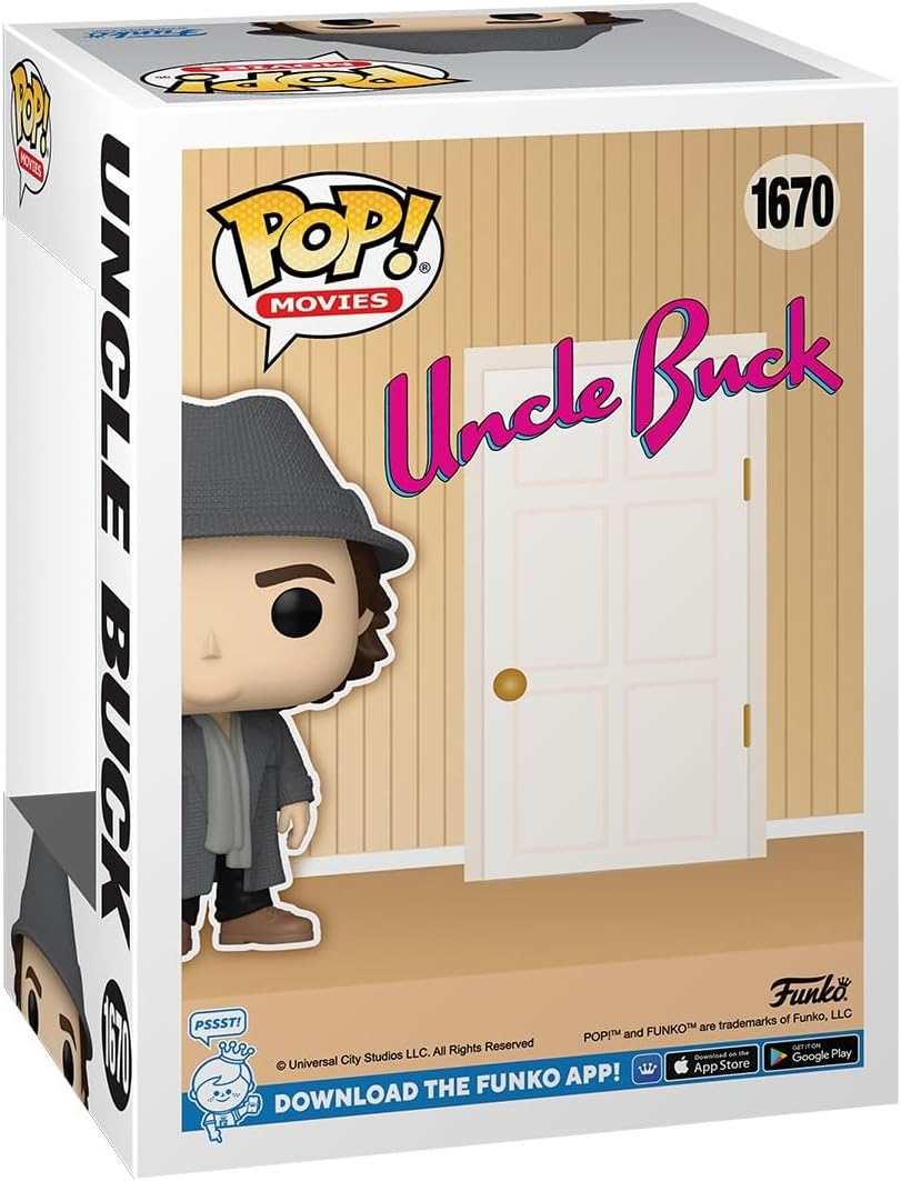Funko POP Movies: Uncle Buck – Buck - Collectable Vinyl Figure - Gift Idea - Official Merchandise - for Kids & Adults - Movies Fans - Model Figure for Collectors and Display