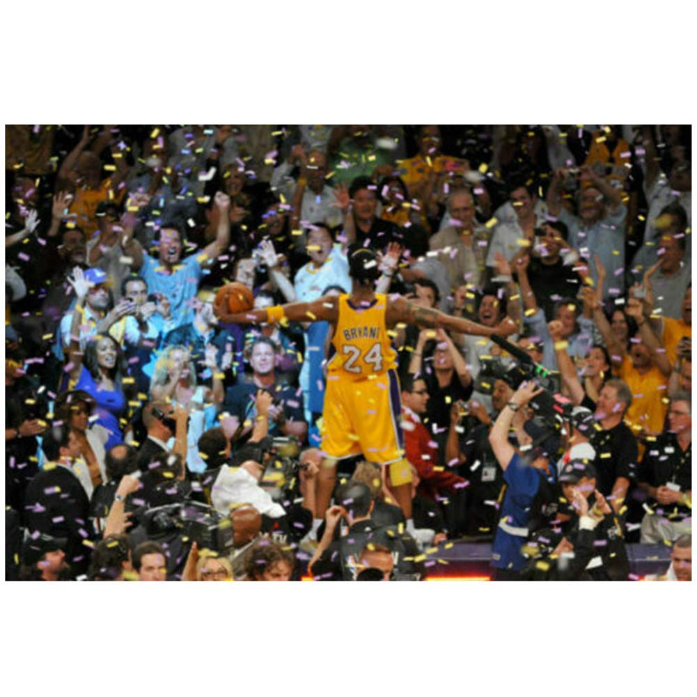 Posters and Prints Kobe Bryant Retirement Show Championship MVP Art Poster Canvas Painting Home Decor/50X70cm-No Frame