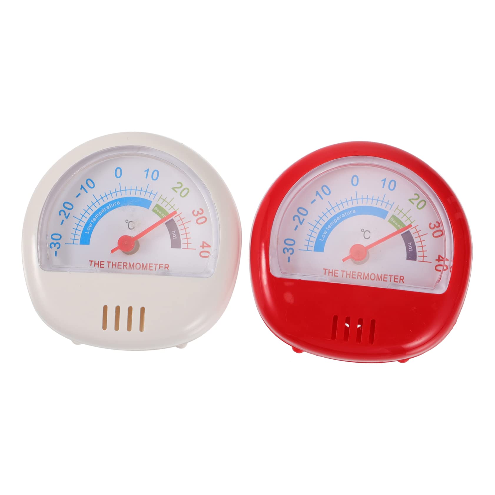PRETYZOOM Practical Mini Thermometer Clear Scale for Refrigerator Freezer Measurement