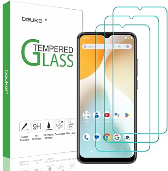 3 Pack Designed for BLU G35 2025 Screen Protector Tempered Glass, Touch Sensitive, 9H Hardness